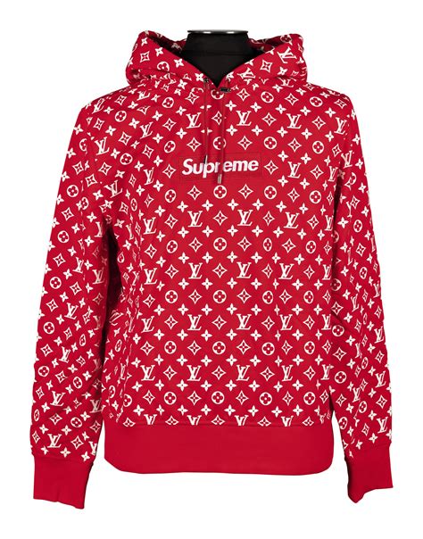 lv supreme hooide pink|supreme x louis vuitton.